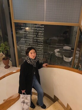 「基础款」｜「アイテム（その他）」を使った、FINGERSさん（レディース・160cm）の冬コーディネート