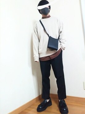 taku(●´ω｀●)さん（メンズ・161cm）の冬コーディネート