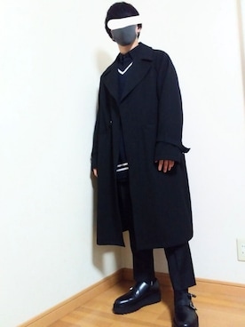 「endevice（エンデヴァイス）のアイテム（シューズ）」を使った、taku(●´ω｀●)さん（メンズ・161cm）の冬コーディネート