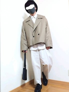 「endevice（エンデヴァイス）のアイテム（シューズ）」を使った、taku(●´ω｀●)さん（メンズ・161cm）の冬コーディネート