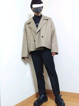「endevice（エンデヴァイス）のアイテム（シューズ）」を使った、taku(●´ω｀●)さん（メンズ・161cm）の冬コーディネート