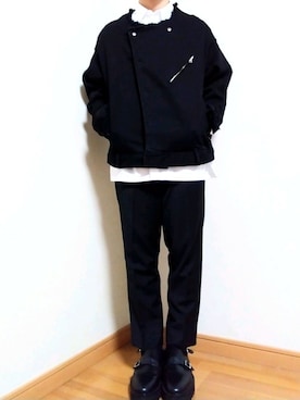 「endevice（エンデヴァイス）のアイテム（シューズ）」を使った、taku(●´ω｀●)さん（メンズ・161cm）の冬コーディネート