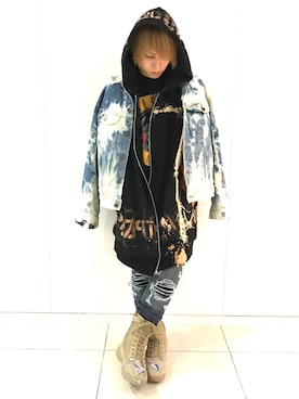 「COTE MER （コートメール）のアイテム」を使った、Sさん（メンズ・160cm）の冬コーディネート