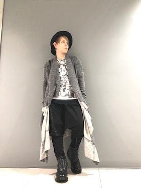 「ROYAL FLASH（ロイヤルフラッシュ）のアイテム」を使った、Sさん（メンズ・160cm）の冬コーディネート