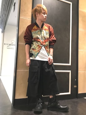 Sさん（メンズ・160cm）の春コーディネート