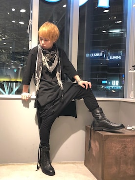 「CATORCE（カトルセ）のアイテム」を使った、Sさん（メンズ・160cm）の春コーディネート