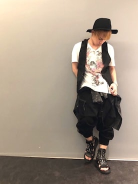 「14th Addiction（フォーティーンスアディクション）のアイテム」を使った、Sさん（メンズ・160cm）の春コーディネート