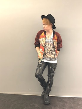 「14th Addiction（フォーティーンスアディクション）のアイテム」を使った、Sさん（メンズ・160cm）の夏コーディネート