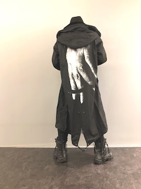 「KMRii」｜「アイテム（モッズコート）」を使った、Sさん（メンズ・160cm）の夏コーディネート