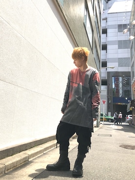 「14th Addiction（フォーティーンスアディクション）のアイテム」を使った、Sさん（メンズ・160cm）の夏コーディネート