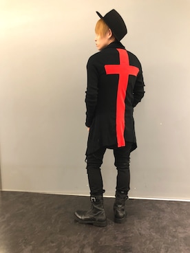 「L.G.B.（ルグランブルー）のアイテム」を使った、Sさん（メンズ・160cm）の夏コーディネート