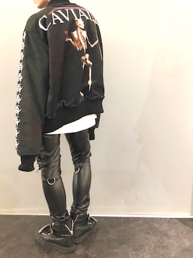 「UEG（ユーイージー）のアイテム」を使った、Sさん（メンズ・160cm）の秋コーディネート