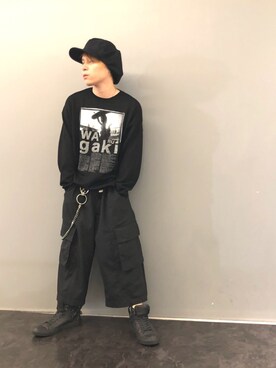 「backlash」｜「アイテム（財布/小物）」を使った、Sさん（メンズ・160cm）の秋コーディネート