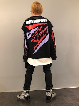 「SEIGEKI（セイゲキ）のアイテム」を使った、Sさん（メンズ・160cm）の秋コーディネート