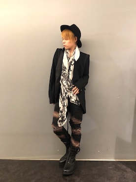 「L.G.B.（ルグランブルー）のアイテム」を使った、Sさん（メンズ・160cm）の秋コーディネート