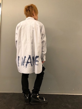 「SEIGEKI（セイゲキ）のアイテム」を使った、Sさん（メンズ・160cm）の秋コーディネート