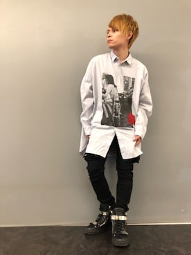 「ROYAL FLASH（ロイヤルフラッシュ）のアイテム」を使った、Sさん（メンズ・160cm）の秋コーディネート