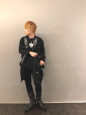 「ROYAL FLASH（ロイヤルフラッシュ）のアイテム」を使った、Sさん（メンズ・160cm）の秋コーディネート