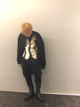 「19ss」｜「アイテム（ブルゾン）」を使った、Sさん（メンズ・160cm）の秋コーディネート