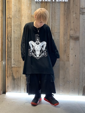 「FR(13)NDS（フレンズ）のアイテム」を使った、Sさん（メンズ・160cm）の秋コーディネート