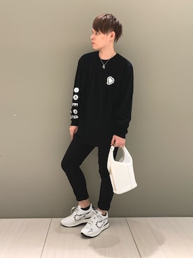 「muta（ムータ）のアイテム」を使った、Sさん（メンズ・160cm）の冬コーディネート