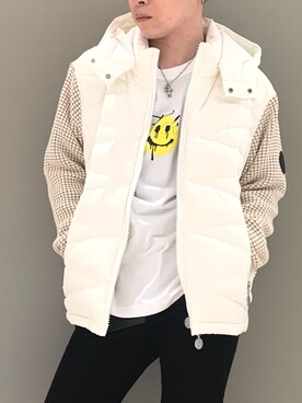 「STUD MUFFIN」｜「アイテム（ジャケット/アウター）」を使った、Sさん（メンズ・160cm）の冬コーディネート
