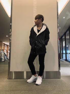 「RAWLIFE（ロウライフ）のアイテム」を使った、Sさん（メンズ・160cm）の春コーディネート