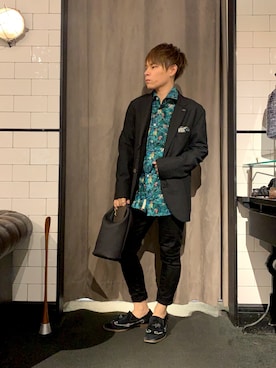 「RAWLIFE（ロウライフ）のアイテム」を使った、Sさん（メンズ・160cm）の春コーディネート