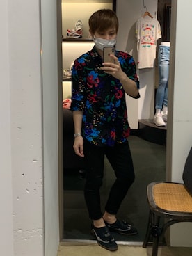 「RAWLIFE（ロウライフ）のアイテム」を使った、Sさん（メンズ・160cm）の春コーディネート