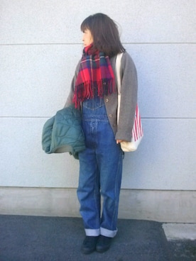 Atsu さん（レディース・157cm）の冬コーディネート