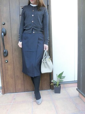 Rieさん（レディース・168cm）の春コーディネート