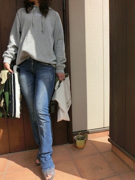 「Jouet（ジョエット）のアイテム」を使った、Rieさん（レディース・168cm）の春コーディネート