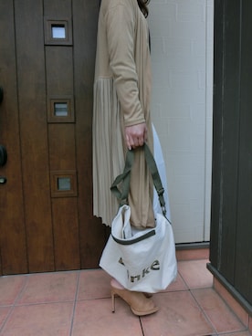 「Jouet（ジョエット）のアイテム」を使った、Rieさん（レディース・168cm）の春コーディネート