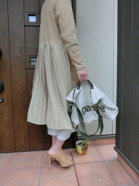 「Jouet（ジョエット）のアイテム」を使った、Rieさん（レディース・168cm）の春コーディネート