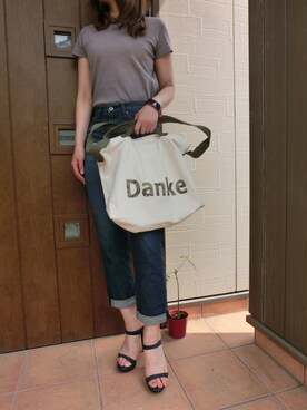 「Jouet（ジョエット）のアイテム」を使った、Rieさん（レディース・168cm）の夏コーディネート