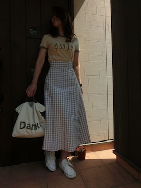 「Jouet（ジョエット）のアイテム」を使った、Rieさん（レディース・168cm）の夏コーディネート