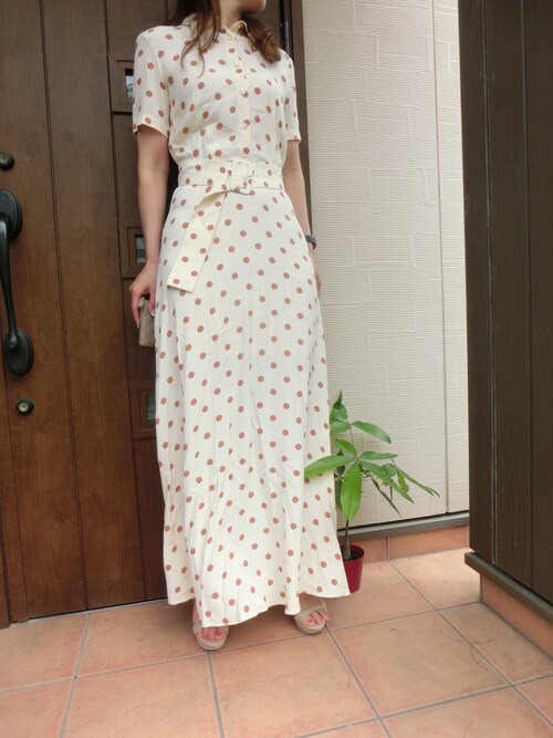 Rie Zaraのワンピースを使ったコーディネート Wear