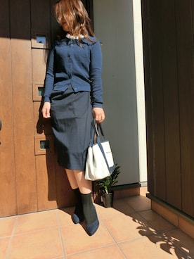 Rieさん（レディース・168cm）の春コーディネート