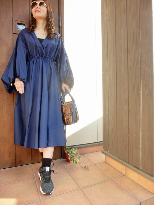 Rie Zaraのシャツワンピースを使ったコーディネート Wear