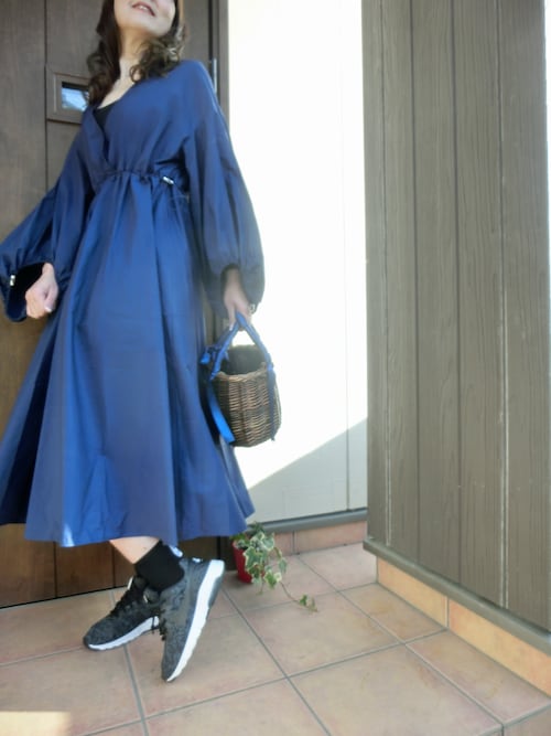 Rie Zaraのシャツワンピースを使ったコーディネート Wear