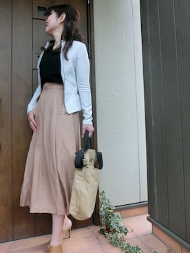 Rieさん(レディース・168cm)の冬コーディネート