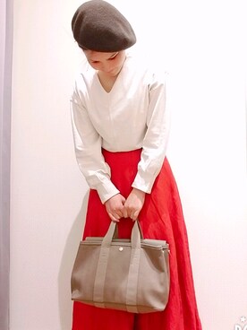 Rieさん(レディース・168cm)の冬コーディネート