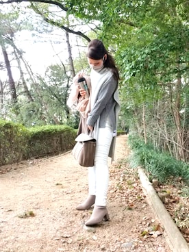 Rieさん(レディース・168cm)の冬コーディネート
