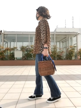 Rieさん（レディース・168cm）の春コーディネート