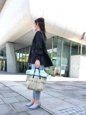 Rieさん（レディース・168cm）の春コーディネート