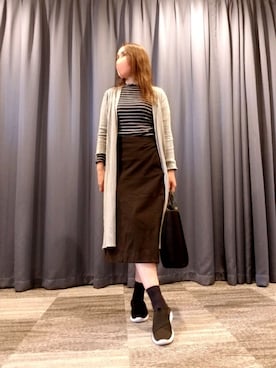 Rieさん（レディース・168cm）の春コーディネート