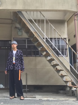 daichi satohさん（メンズ・181cm）の夏コーディネート