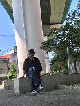 daichi satohさん（メンズ・181cm）の夏コーディネート