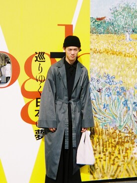「SASQUATCHfabrix.（サスクワァッチファブリックス）のアイテム」を使った、daichi satohさん（メンズ・181cm・20代）の冬コーディネート