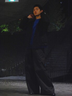 「ESSAY（エッセイ）のアイテム（ジャケット/アウター）」を使った、daichi satohさん（メンズ・181cm）の春コーディネート